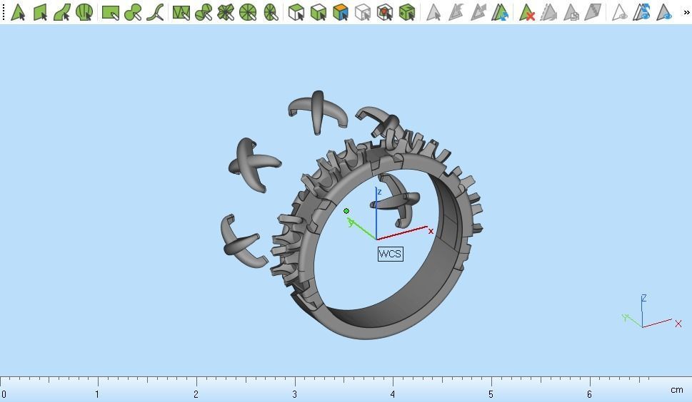 Ring TIFFANY 3D print model_10