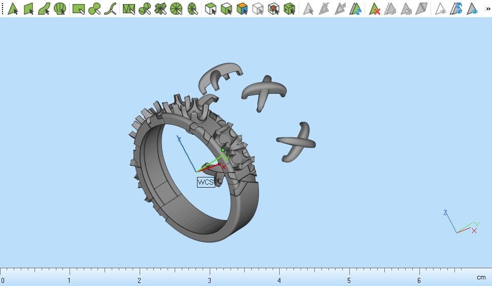Ring TIFFANY 3D print model_11
