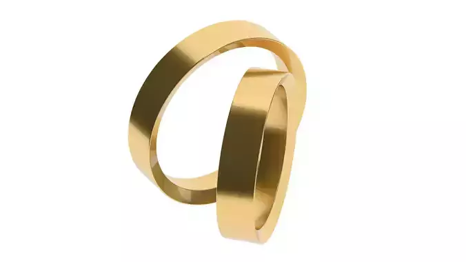 Simple Wedding band 40 65 SIZES