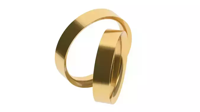 Simple Wedding band 41 65 SIZES