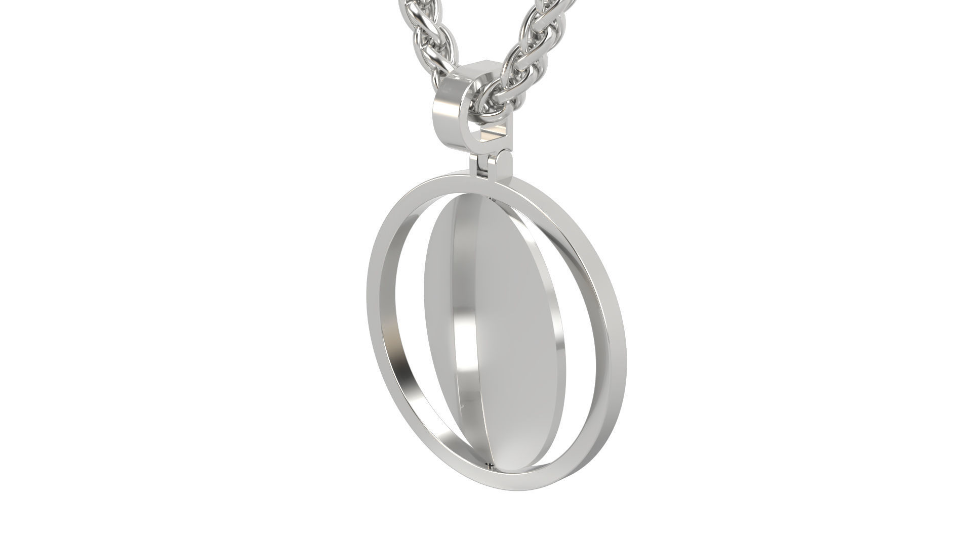 Picture pendants 1-2 inch N1-10 3D Model Collection_5