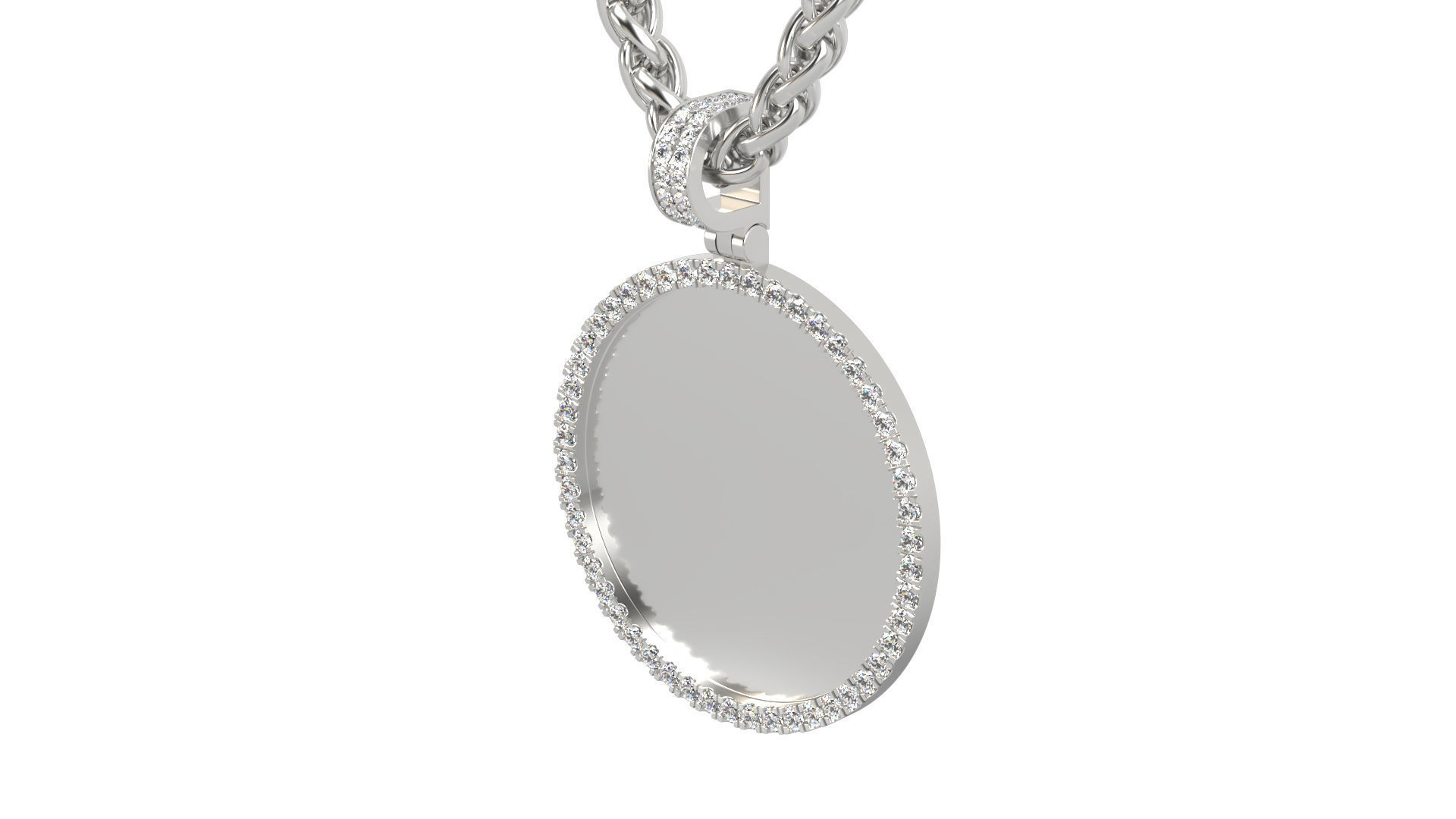 Picture pendants 1-2 inch N1-10 3D Model Collection_13