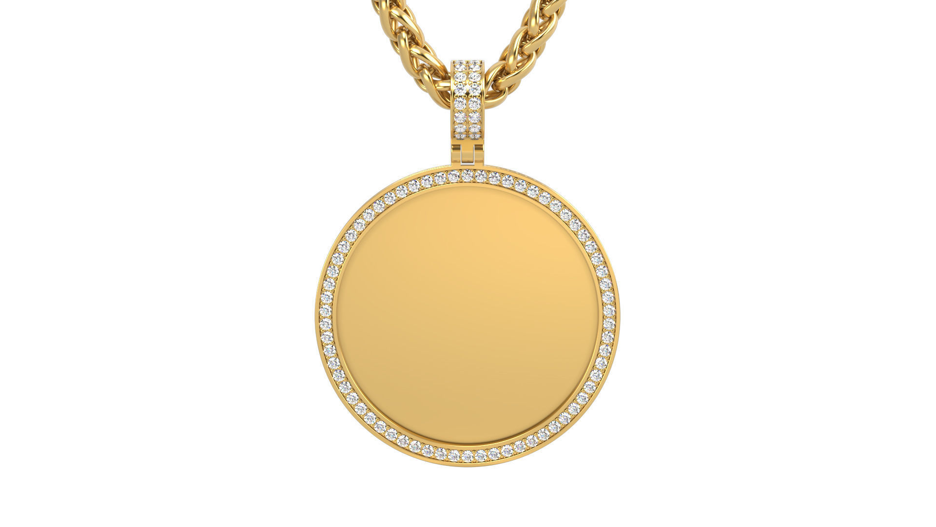Picture pendants 1-2 inch N1-10 3D Model Collection_14