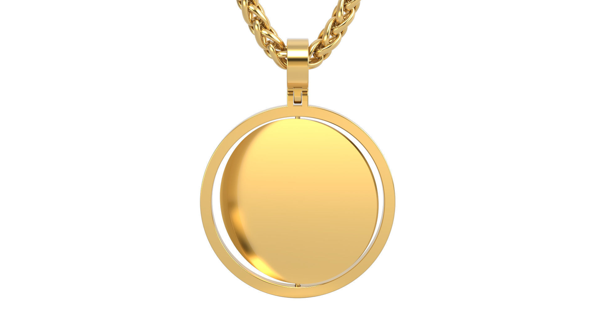 Picture pendants 1-2 inch N1-10 3D Model Collection_4