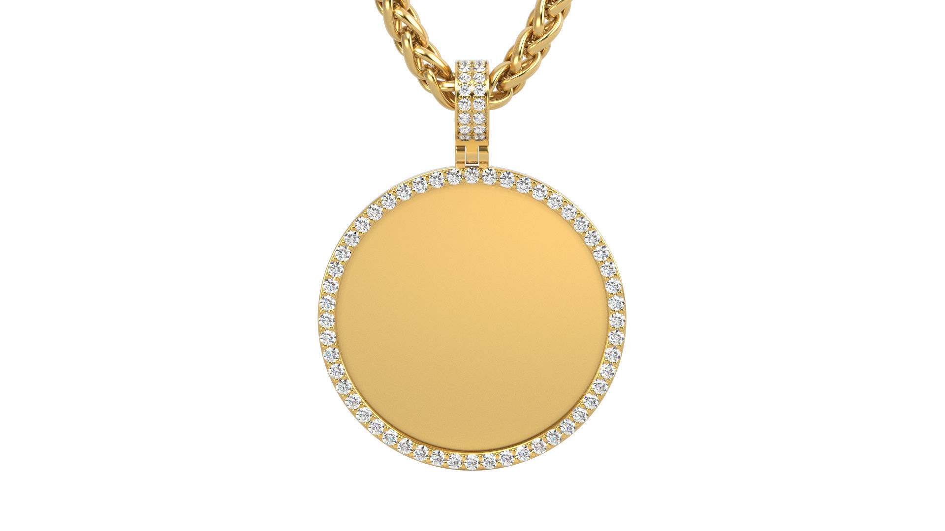 Picture pendants 1-2 inch N1-10 3D Model Collection_20