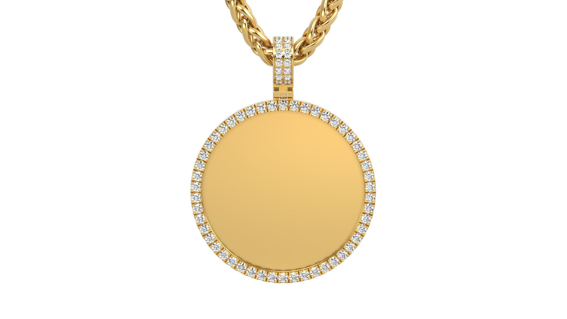 Picture pendants 1-2 inch N1-10 3D Model Collection_18