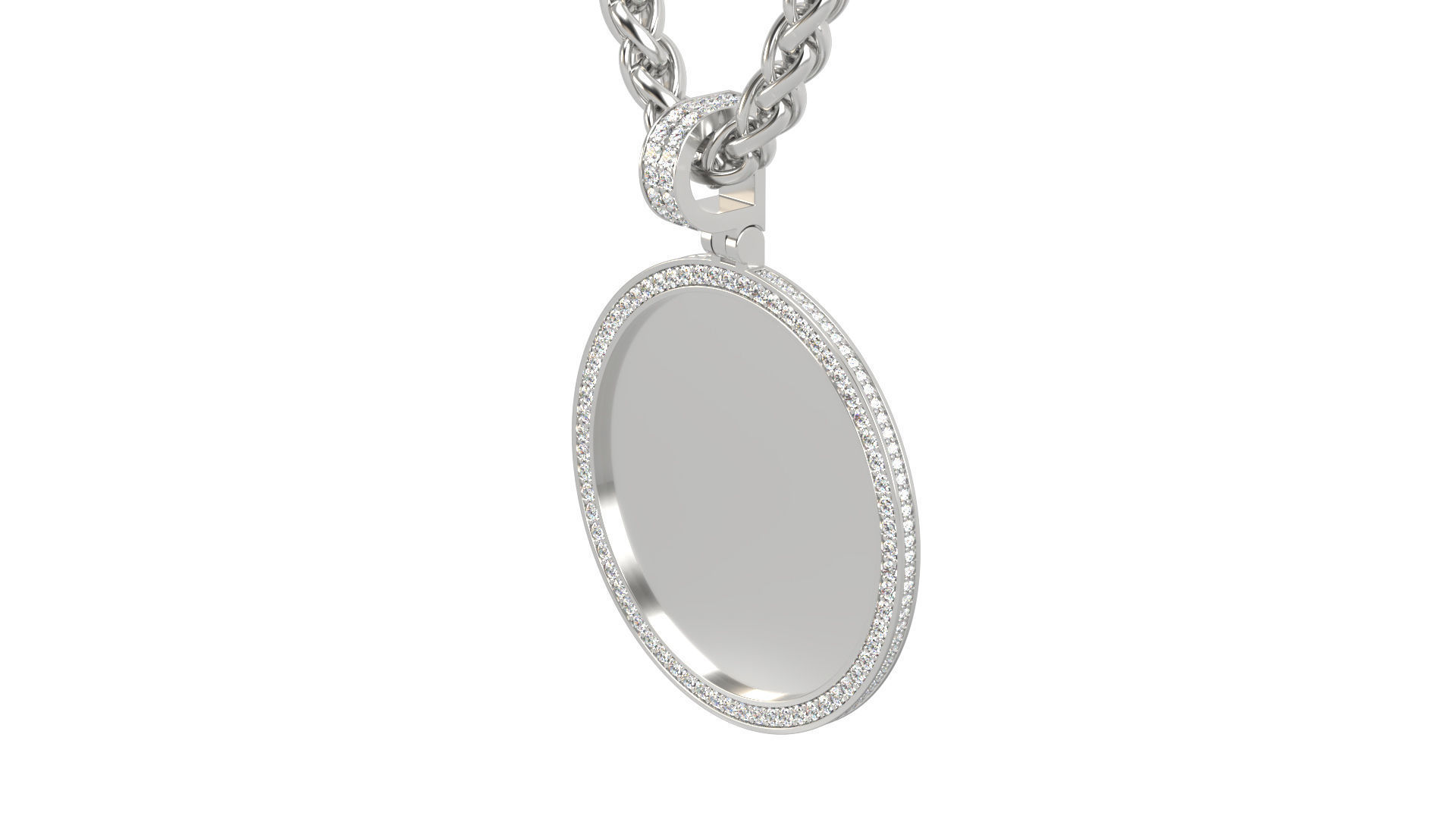Picture pendants 1-2 inch N1-10 3D Model Collection_21