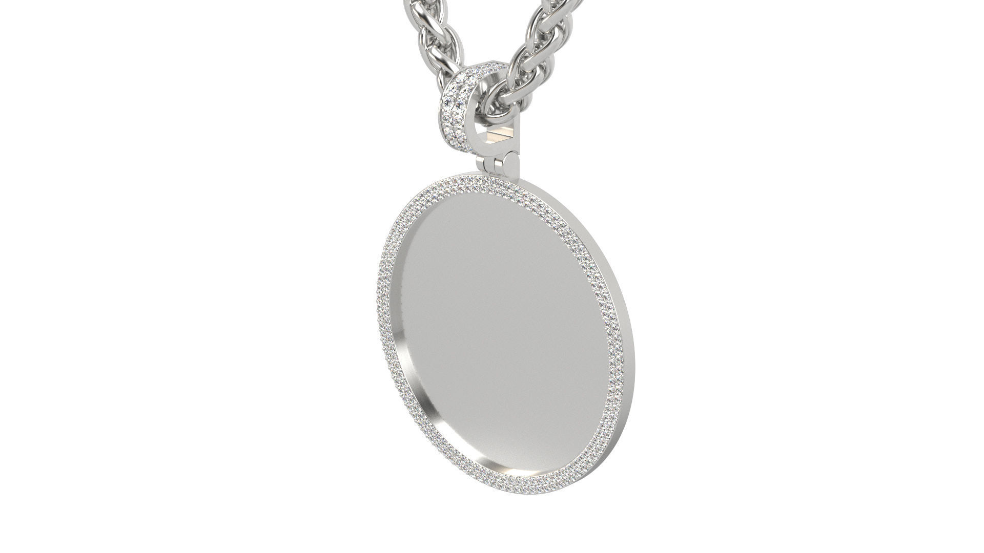 Picture pendants 1-2 inch N1-10 3D Model Collection_17