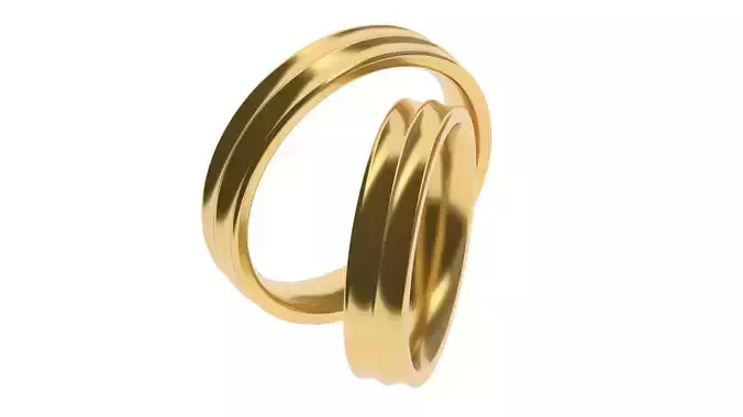 Simple Wedding band 47 65 SIZES