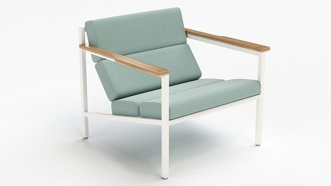 Halifax Chair 3D model 4