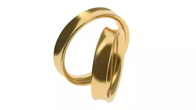 Simple Wedding band 50 65 SIZES