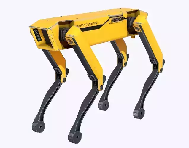 Spot Robot Boston Dynamics Low-poly 3D model