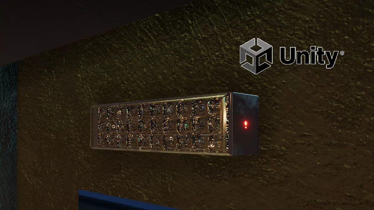 LED Emergency Lamp Lampada de Emergencia Free low-poly 3D model