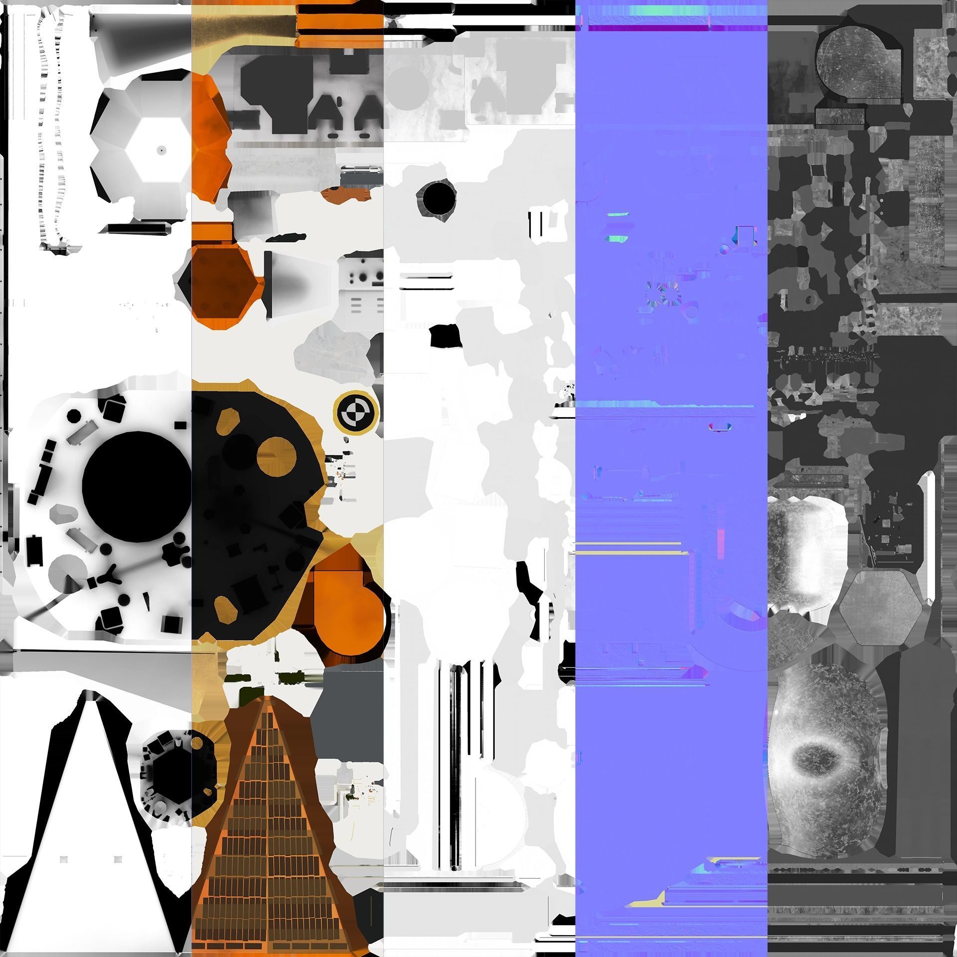 InSight Mars Lander Low-poly 3D model_45