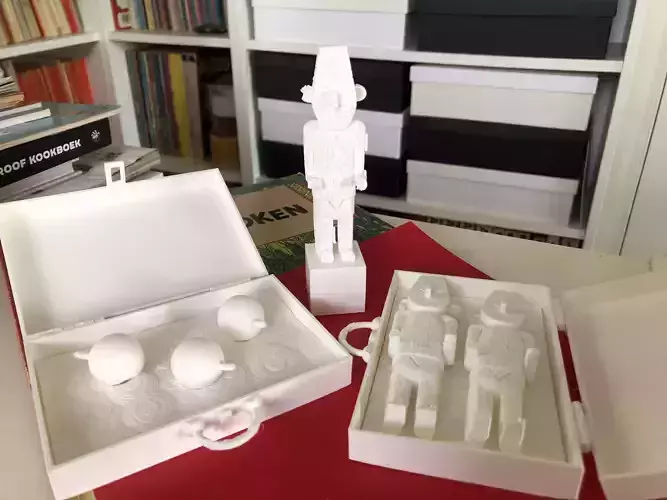 Arumbaya nutcracker in box 3D print model