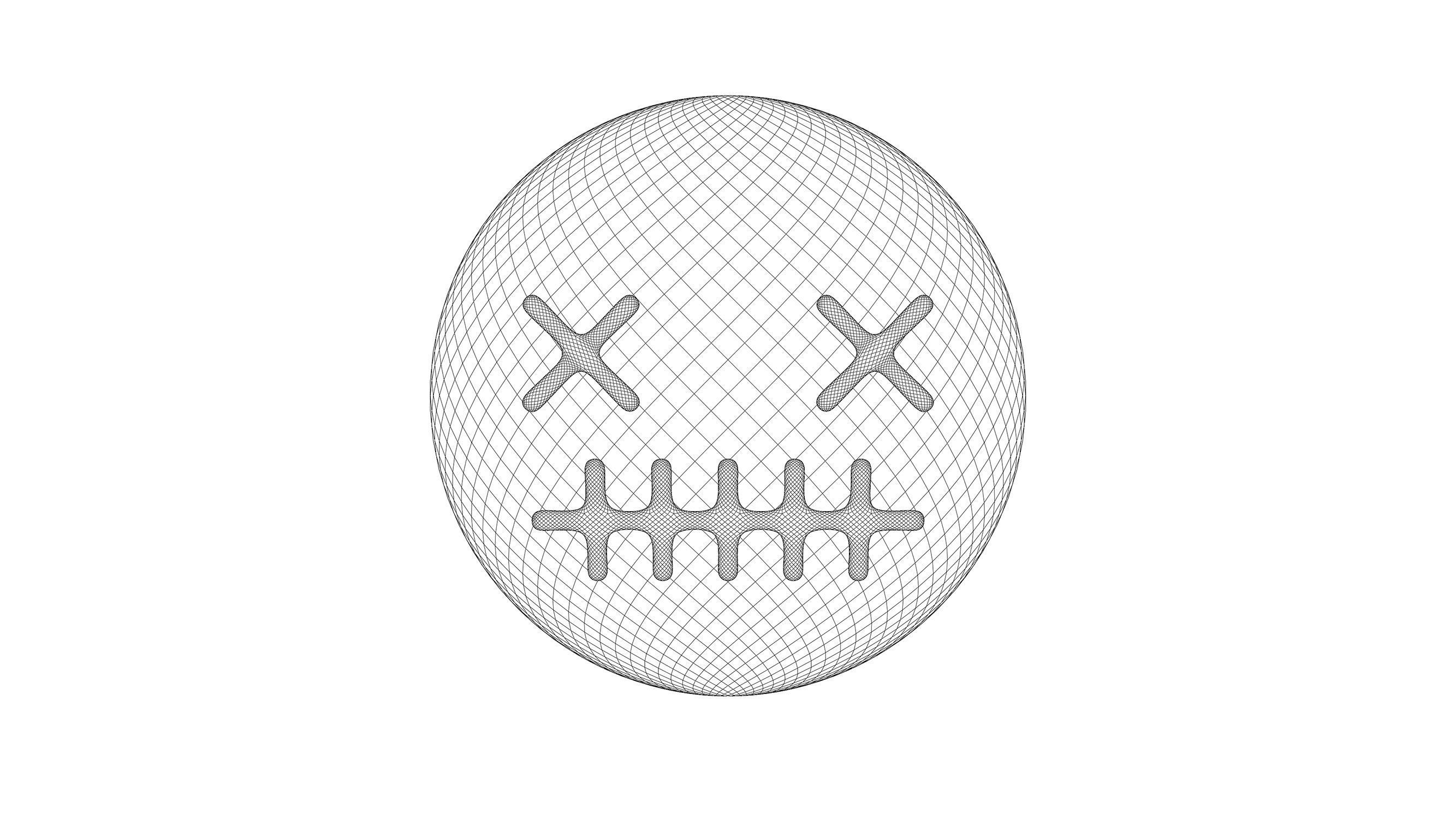 dead emoji 3D model_2