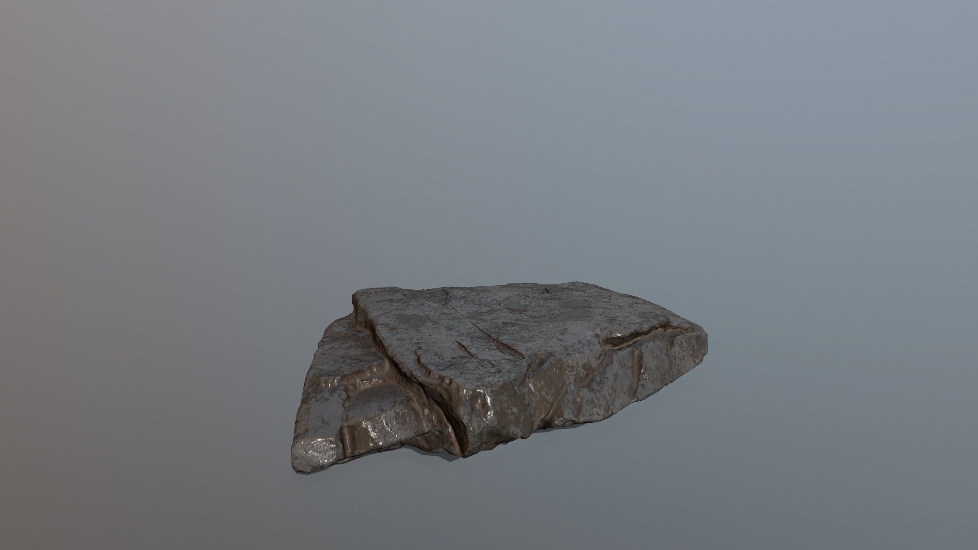 Rock Set piece of Low-poly 3D model_13