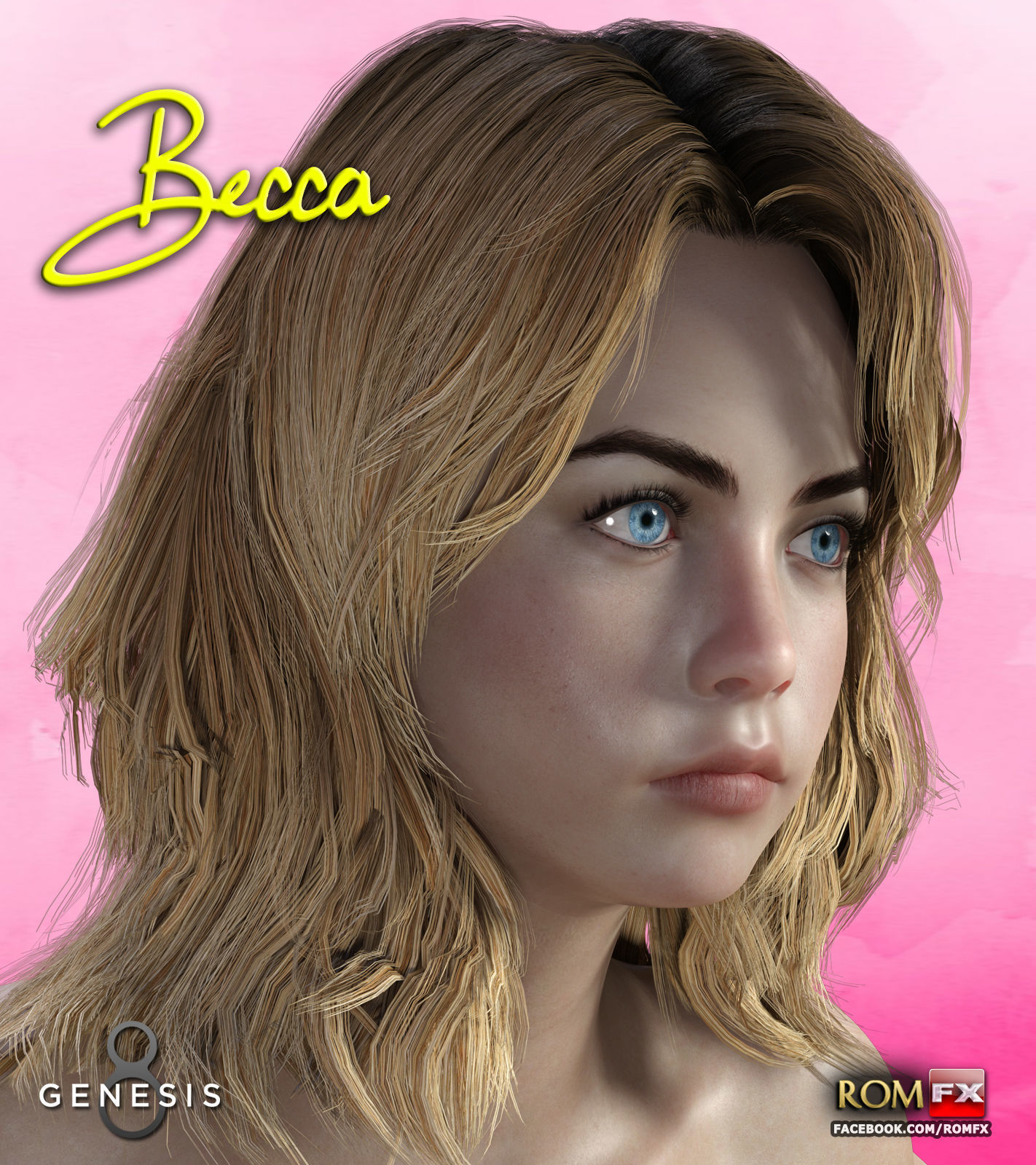 Becca Woolett For G8F And G81F 3D model_3