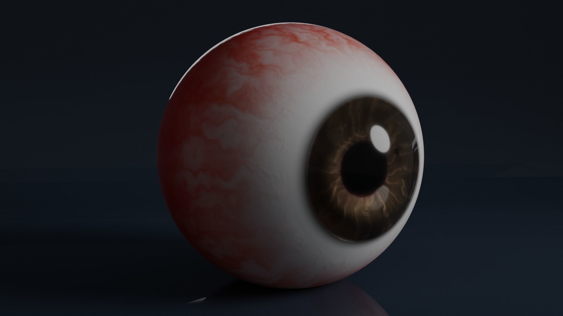 Realistic procedural EYE PACK  different iris color  Low-poly 3D model_7