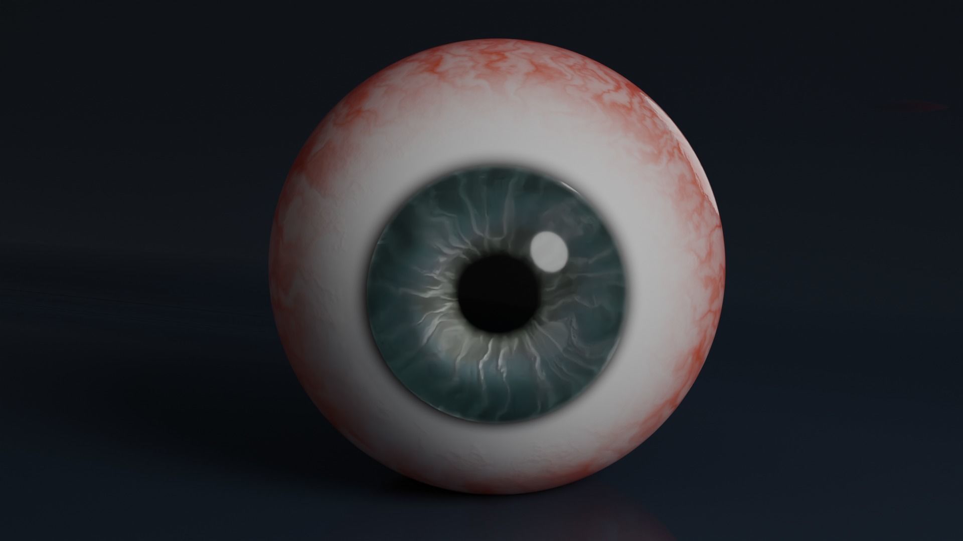 Realistic procedural EYE PACK  different iris color  Low-poly 3D model_3