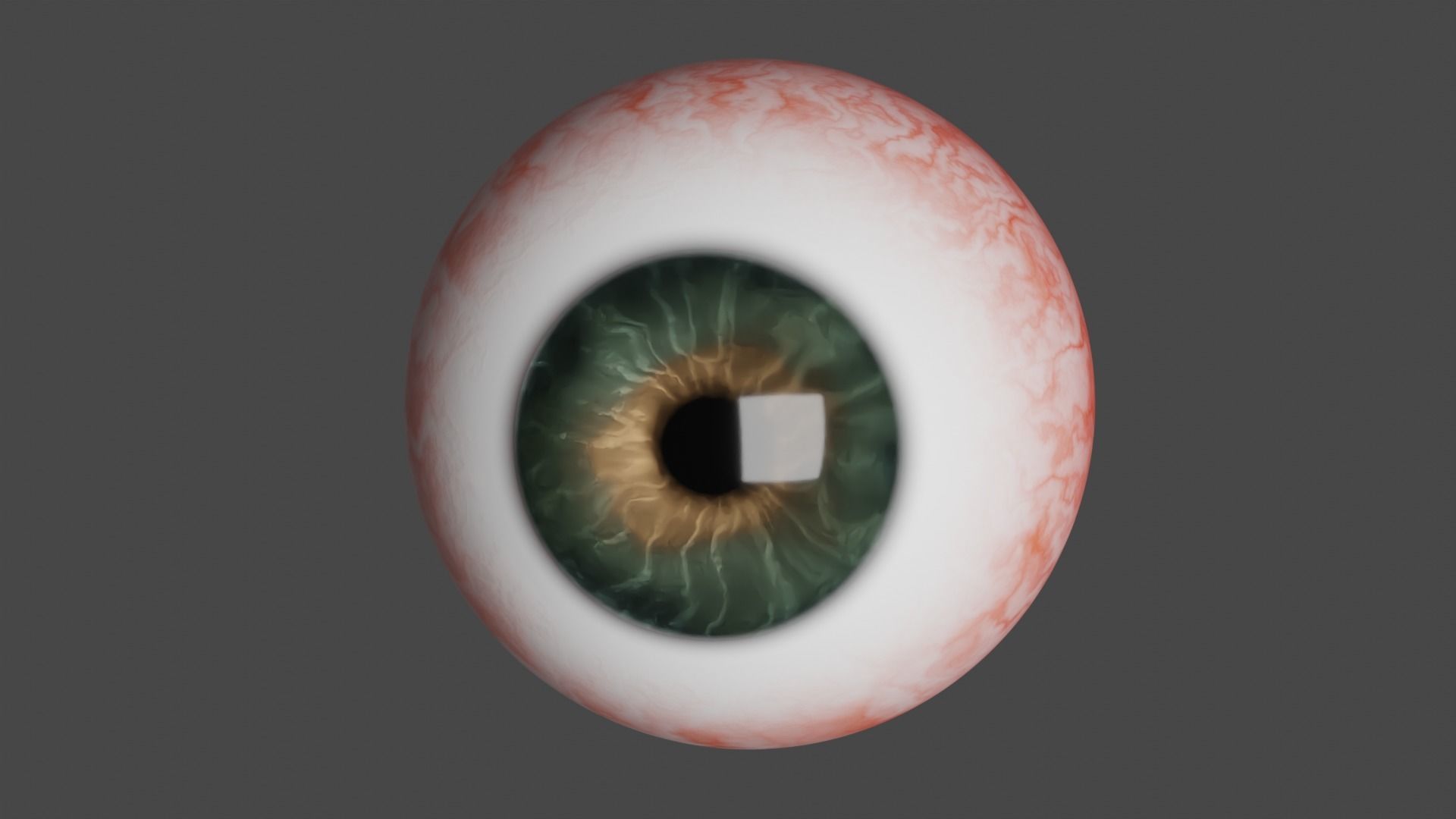 Realistic procedural EYE PACK  different iris color  Low-poly 3D model_9