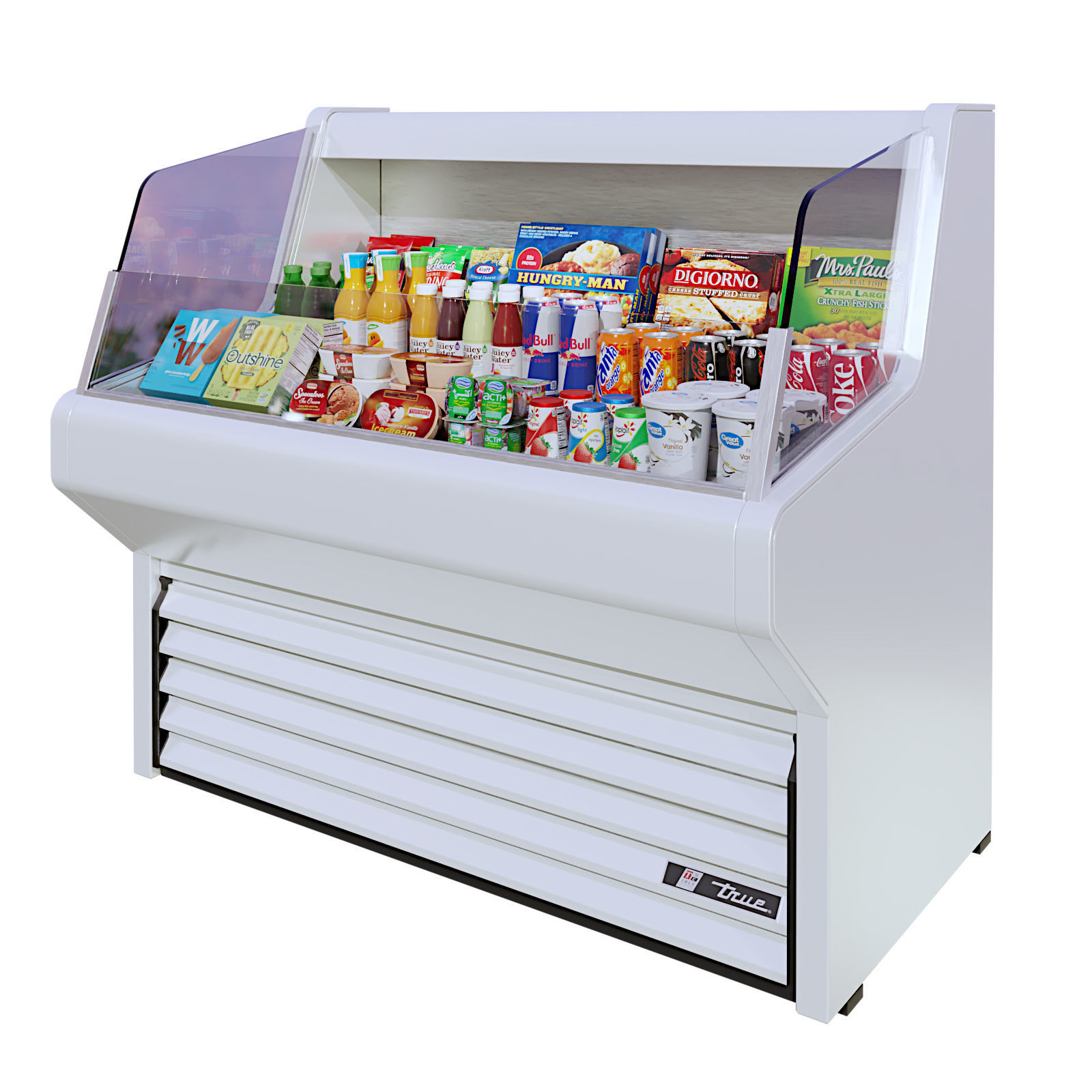 True THAC Air Curtain Merchandiser 3D model_1