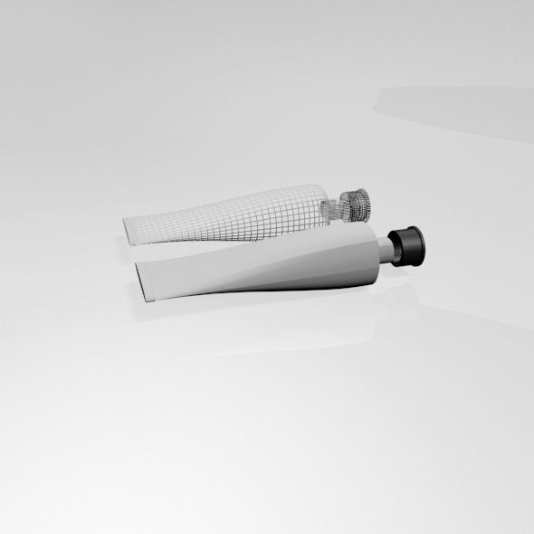 Aluminium Barrier Tube 01 3D model_9