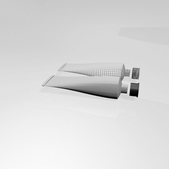Aluminium Barrier Tube 01 3D model_8