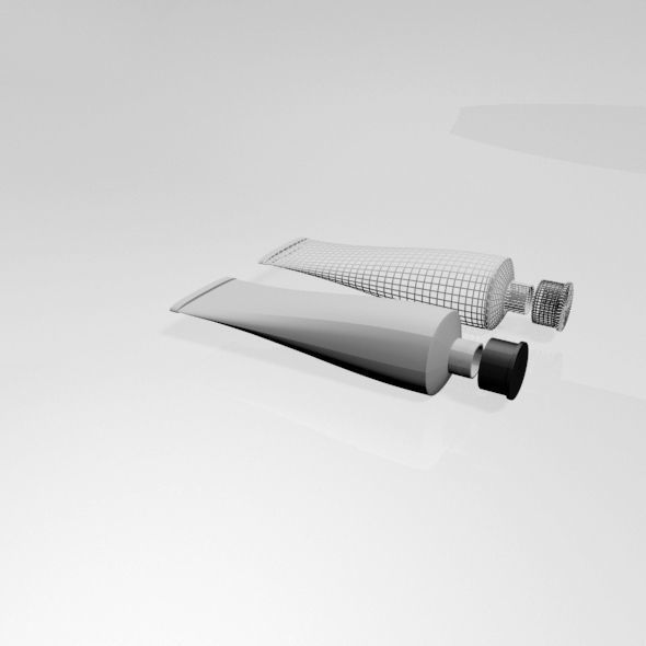 Aluminium Barrier Tube 01 3D model_19