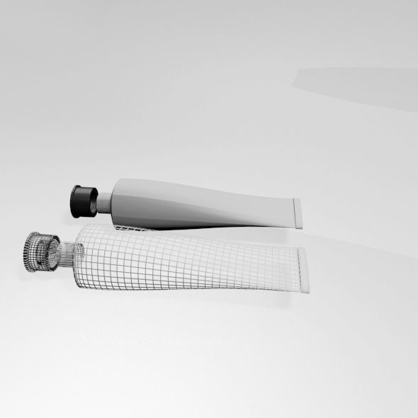Aluminium Barrier Tube 01 3D model_14