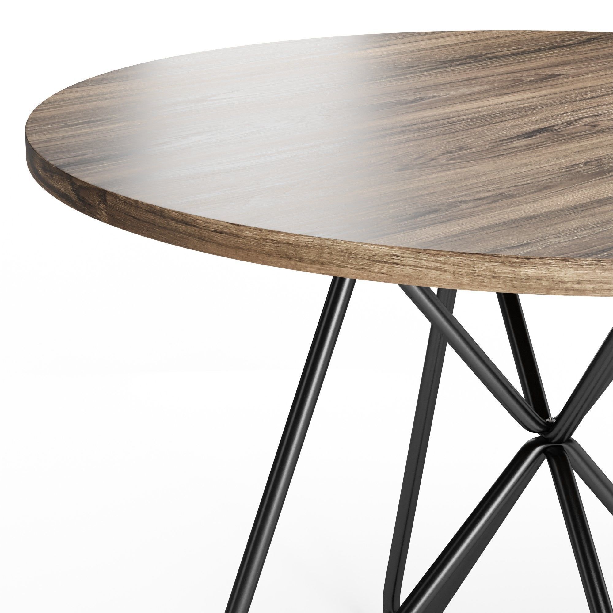 Charleigh Iron Dining Table 3D model CGTrader