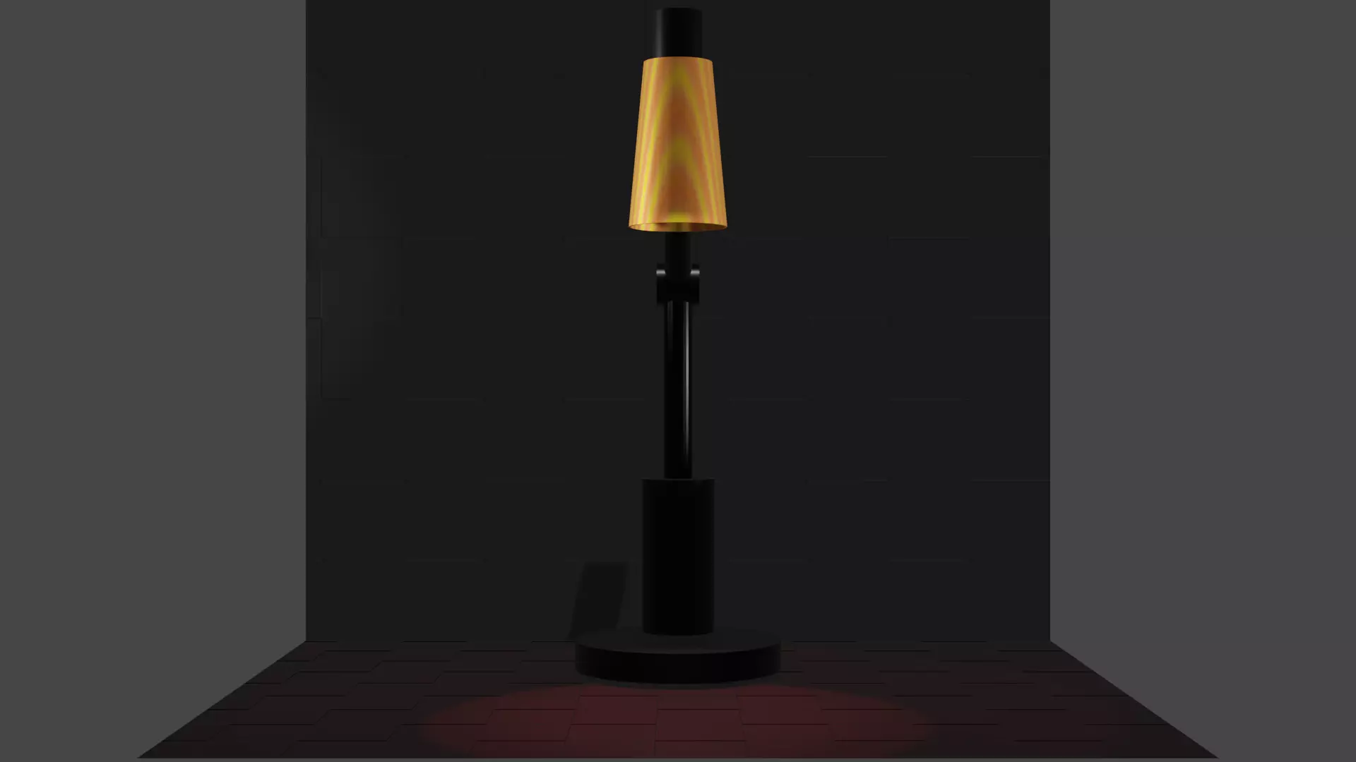 lampa floor lamp Free low-poly 3D model