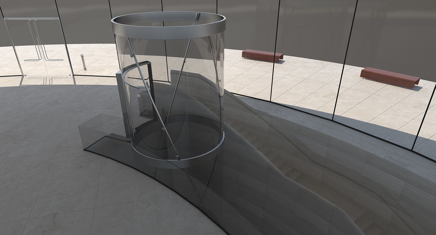 Steve Jobs Theater 3D model_20