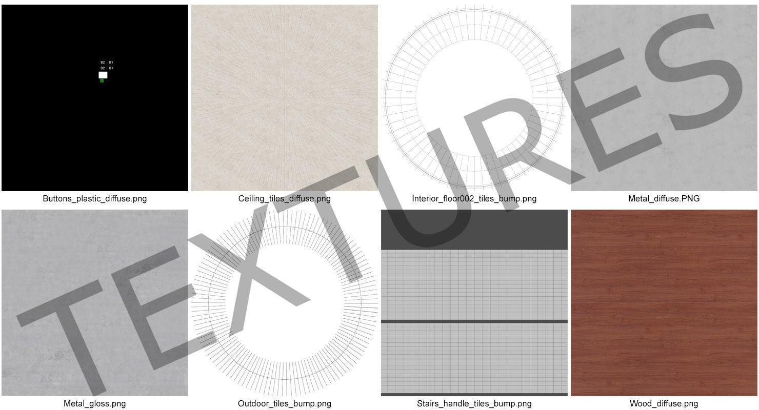 Steve Jobs Theater 3D model_27