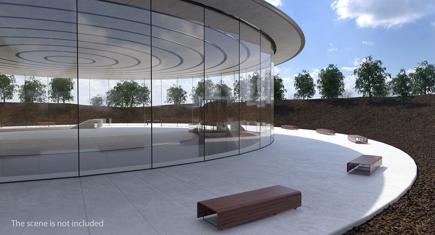 Steve Jobs Theater 3D model_14