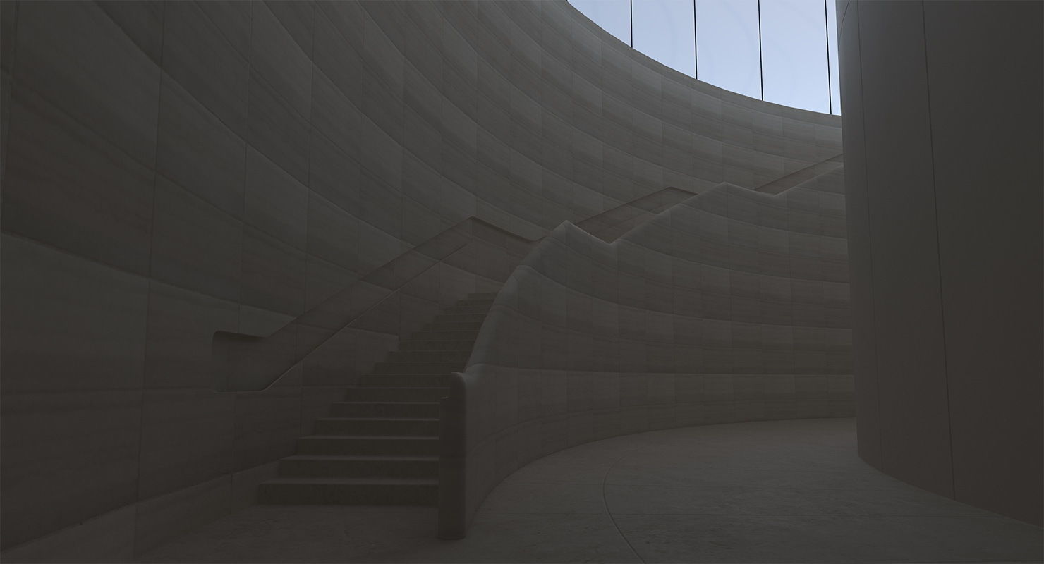 Steve Jobs Theater 3D model_10