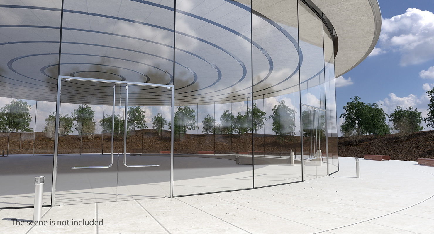 Steve Jobs Theater 3D model_5