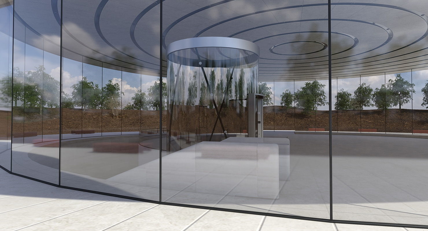 Steve Jobs Theater 3D model_13