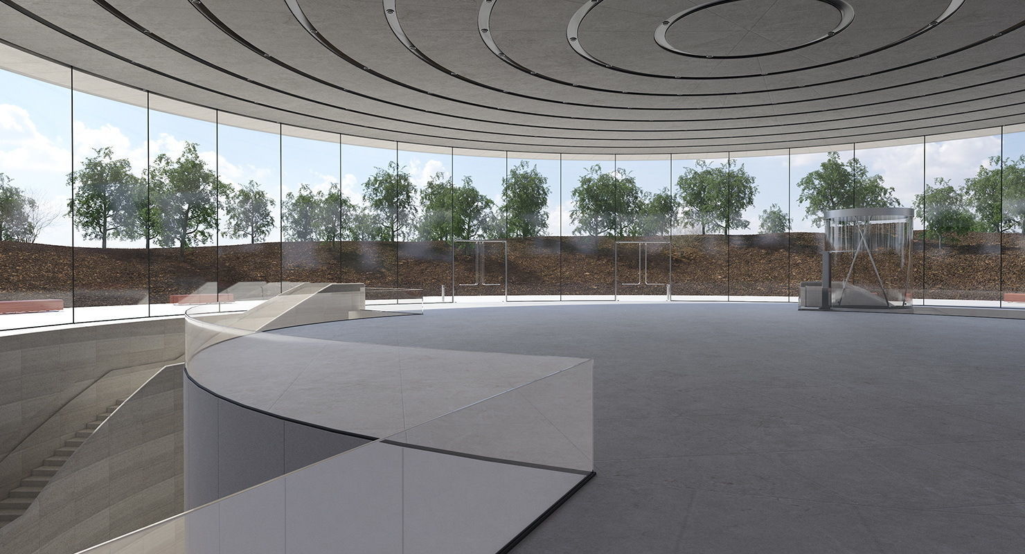 Steve Jobs Theater 3D model_11