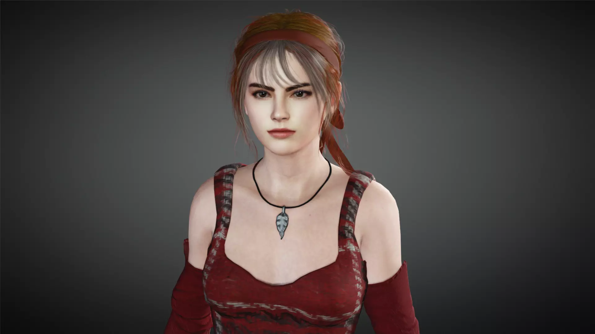 AAA Realistic Female Character 09 Low-poly 3D model_0