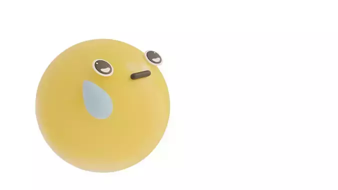doubt emoji  3D model