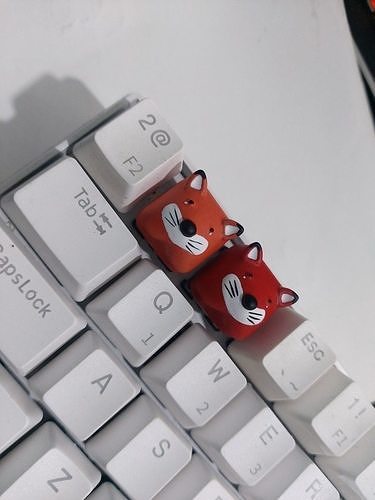 Keycap Fox 3D print model