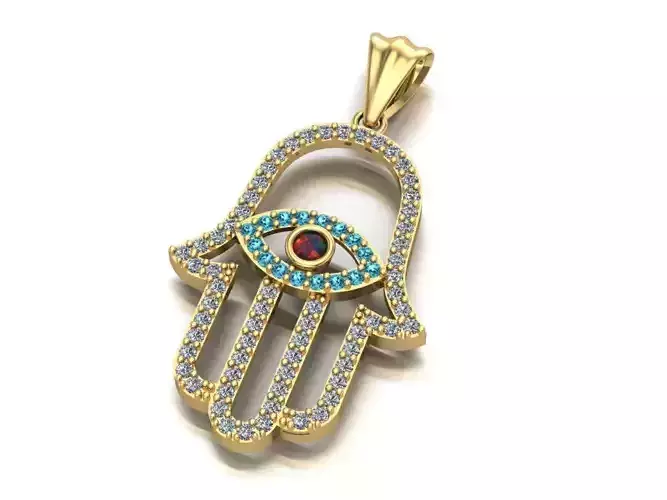 hamsa pendant