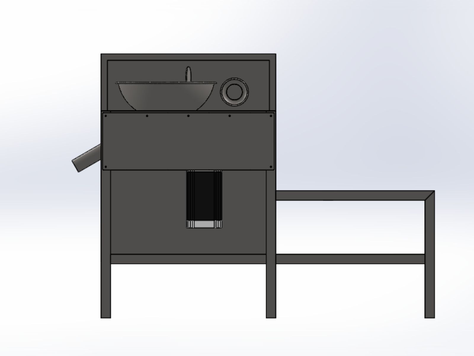 Passion Fruit Juicer 3D print model_3