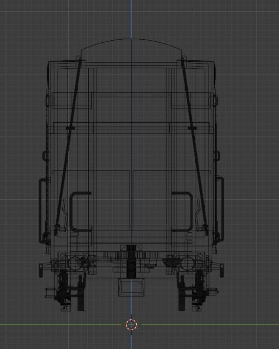 H0 1-87 scale Hbbins-tt 309 freight car 3D print model_5