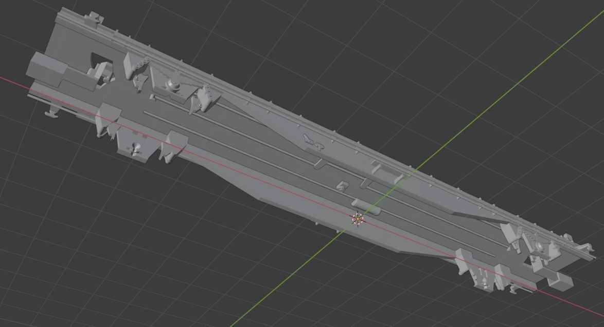 H0 1-87 scale Hbbins-tt 309 freight car 3D print model_11
