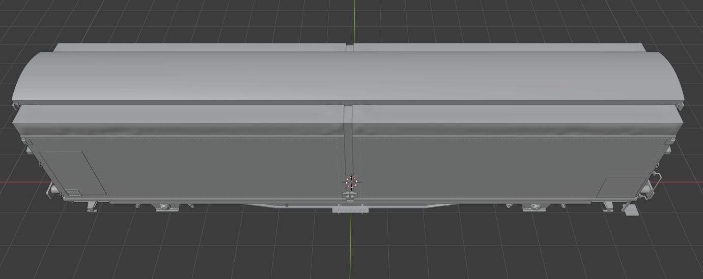 H0 1-87 scale Hbbins-tt 309 freight car 3D print model_6