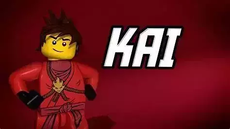 Kai The Red Ninja Ninjago 3D model
