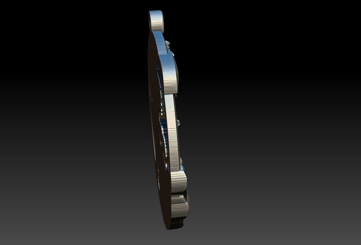 Ogum Pendant 3D print model_10