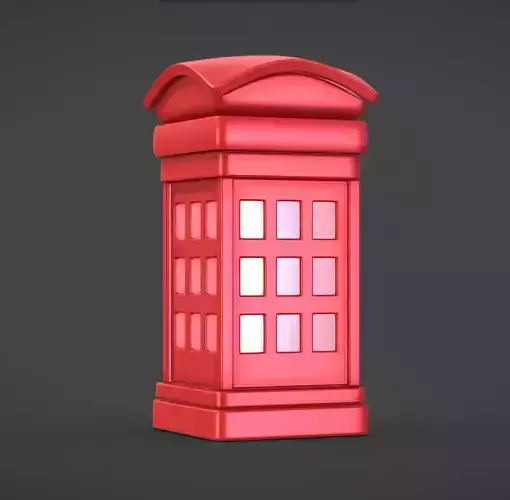  London booth red telephone